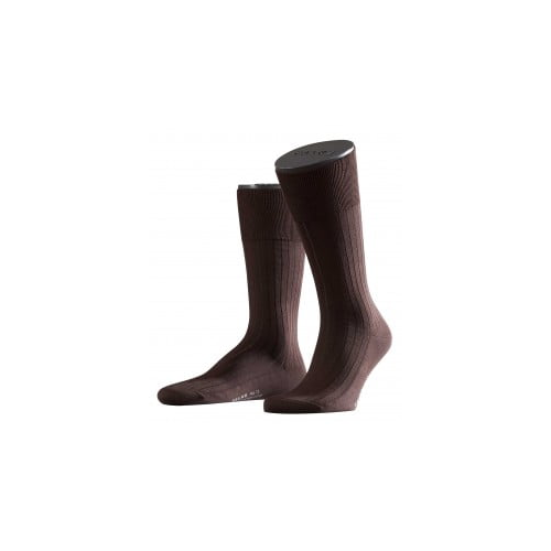 Мужские носки из хлопка ручной работы коричневого цвета Falke 14669 №13 Sea Island (муж.) Коричневый 5930