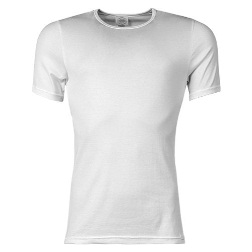 Модная мужская футболка из хлопка белого цвета JOCKEY Футболка/ 24001812 Premium Cotton Stretch (муж.) Белый