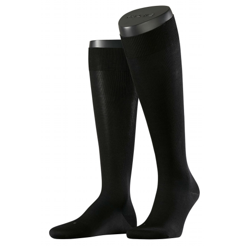 Однотонные мужские гольфы черного цвета Falke 15606 Energizing CO (муж.) Черный 3000