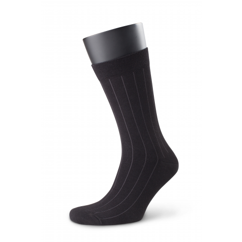 Комплект стильных бамбуковых носков в полоску серого цвета (5 шт.) Аvani 4М-189