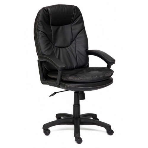 TetChair Кресло руководителя COMFORT LT экокожа черная