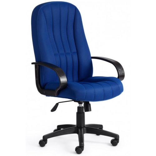 TetChair Кресло руководителя CH833 ткань TW-10 синяя