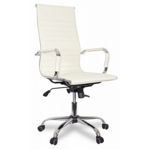 RealChair Кресло руководителя College CLG-620 LXH-A бежевая иск. кожа