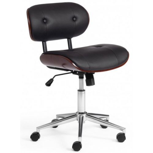 TetChair Кресло CRAFT Крафт орех экокожа черная