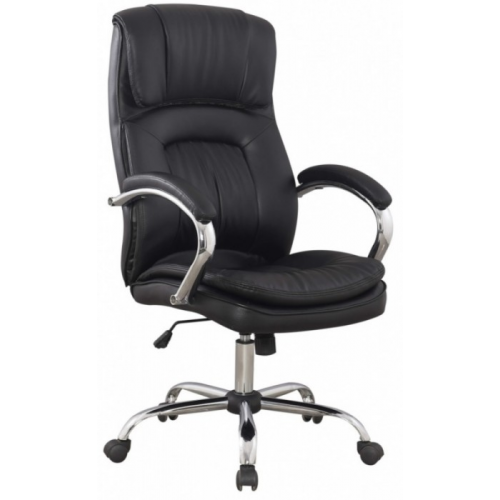 RealChair Кресло руководителя College BX-3001-1 черная иск.кожа