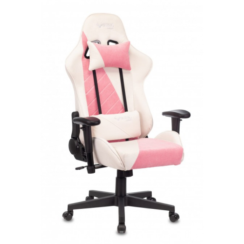 Бюрократ (BURO) Кресло Бюрократ VIKING X Fabric белый, розовый