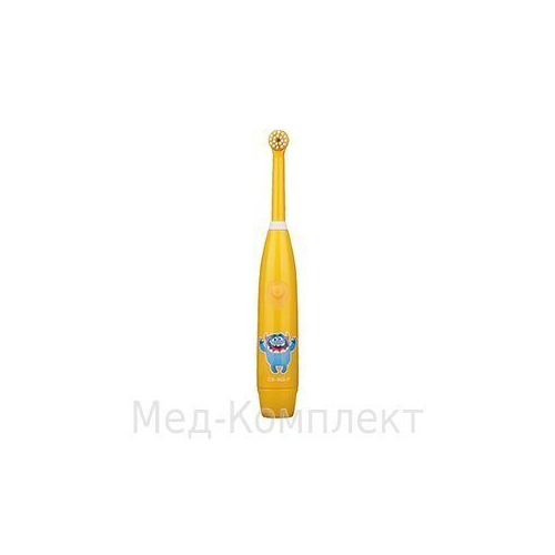 Электрическая зубная щетка CS Medica KIDS CS-462-P, оранжевая