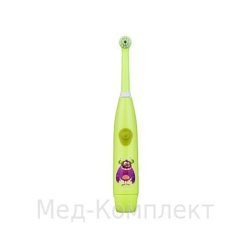 Электрическая зубная щетка CS Medica KIDS CS-462-G, зеленая