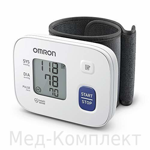 Автоматический тонометр OMRON RS1 с манжетой на запястье