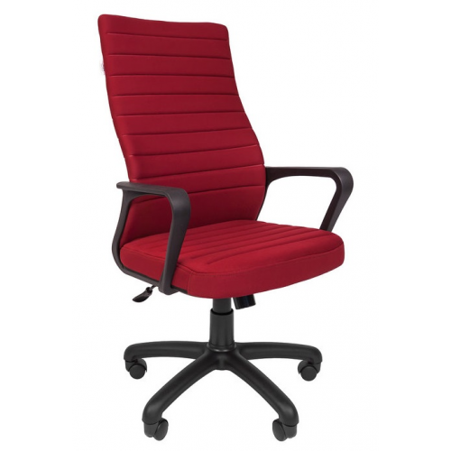 Русские кресла Кресло офисное РК-165 ткань S бордовая