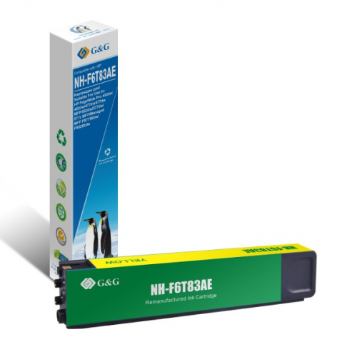 Картридж G&G GG-F6T83AE желтый 973XL совместимый HP PageWide Pro 452, 477