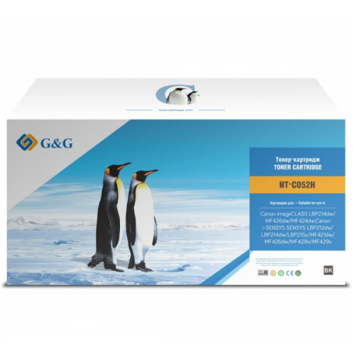 Картридж G&G GG-C052H черный (9200стр.) для Canon MF421, 426, 428, 429 LBP 212, 214, 215