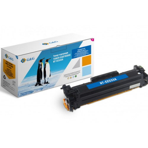 Картридж G&G GG-CC533A пурпурный совместимый HP Color LaserJet CP2025, CM2320mfp