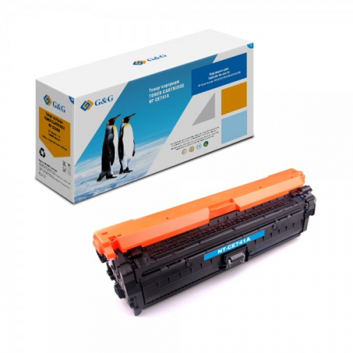 Картридж G&G GG-CE741A совместимый HP Color LaserJet CP5220 голубой