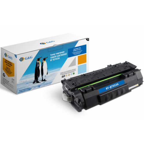 Картридж G&G GG-Q7553A совместимый HP Laser Jet P2014, P2015, M2727