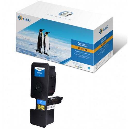Картридж G&G GG-TK5220C голубой совместимый Kyocera Ecosys M5521cdn, M5521cdw, P5021cdn