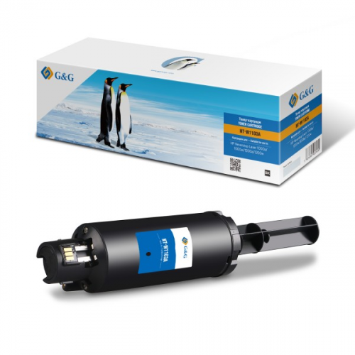 Картридж G&G GG-W1103A черный 2500стр совместимый HP Neverstop Laser 1000 1200