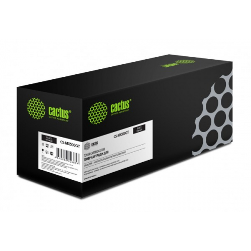 Картридж Cactus CS-MX500GT черный (40000стр.) для Sharp MX-M282 M283 M362 M363 M452 M453 M502 M503