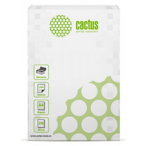 Бумага Cactus CS-OP-A480250 A4 80г белый 250 листов