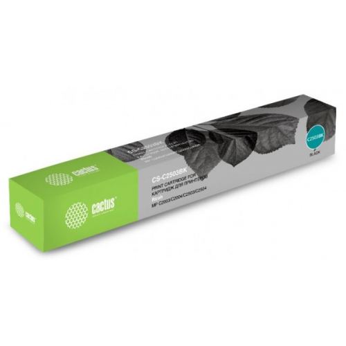 Картридж Cactus CS-C2503BK черный совместимый Ricoh MP C2003SP/MP C2004ASP/MP C2011SP