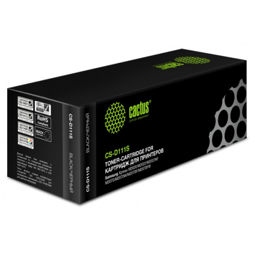 Картридж CACTUS CS-D111S MLT-D111S совместимый Samsung Xpress M2020, M2022, M2070