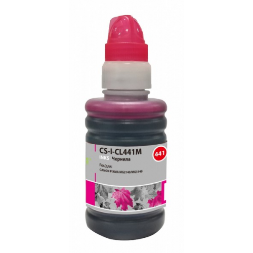 Чернила Cactus CS-I-CL441M пурпурный 100мл для Canon Pixma MG2140 MG3140