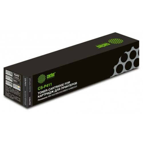 Картридж CACTUS CS-P411 KX-FAT411A7 совместимый Panasonic KX-MB1900, MB2000