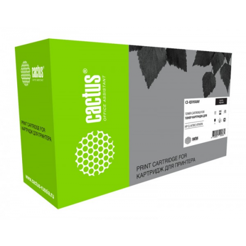 Картридж CACTUS CS-Q5950AV совместимый HP Color LaserJet 4700, черный, 11000 стр