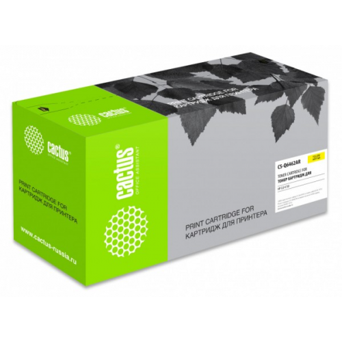 Картридж CACTUS CS-Q6462AR совместимый HP Color LaserJet 4730 MFP, желтый, 12000 стр