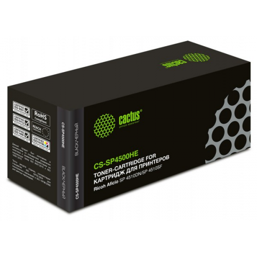 Картридж Cactus CS-SP4500HE 407318 совместимый Ricoh Aficio SP 4510DN, SP 4510SF