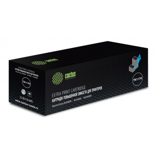 Картридж Cactus CS-TK1170-MPS совместимый Kyocera Ecosys M2040dn, M2540dn, M2640idw 12000стр