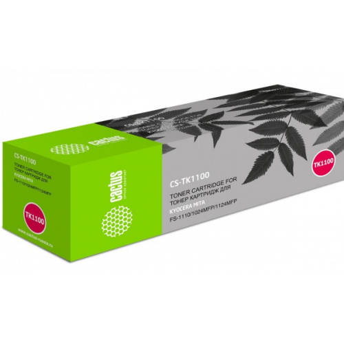 Картридж Cactus CS-TK1100 совместимый Kyocera Mita FS-1110 1024MFP 1124MFP
