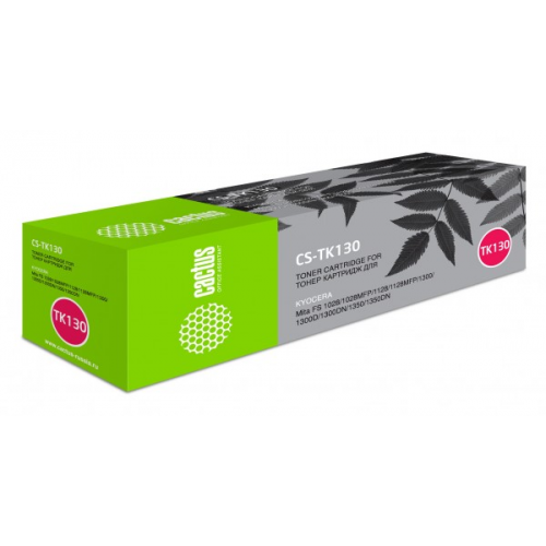 Картридж CACTUS CS-TK130 совместимый Kyocera Mita FS-1028MFP, 1128MFP, 1300D, 1350DN
