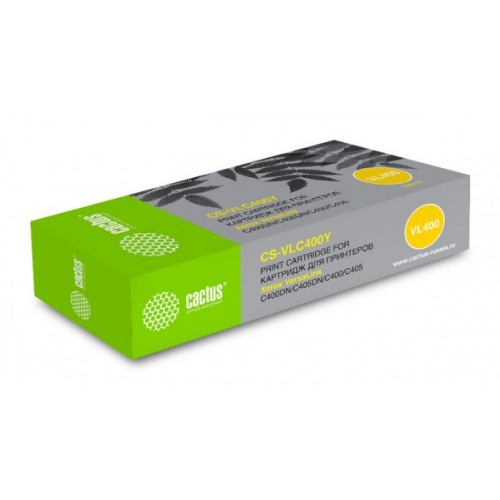 Картридж CACTUS CS-VLC400Y 106R03533 желтый совместимый Xerox VersaLink C400DN C405DN C400 405 C400N C405N