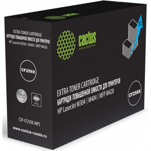 Картридж CACTUS CSP-CF259X-MPS 15000стр для HP LJ M304 M404 MFP M428