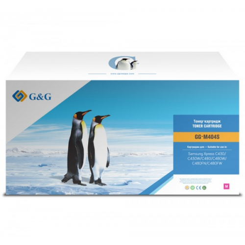 Картридж G&G GG-M404S пурпурный Samsung SL-C430, C430W, C480, C480W