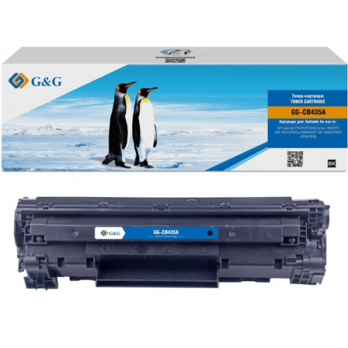 Картридж G&G GG-CB435A совместимый HP Laser Jet P1002, P1005, P1006
