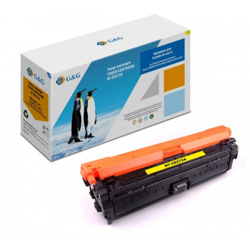 Картридж G&G GG-CE272A желтый для HP LJ Ent CP5525