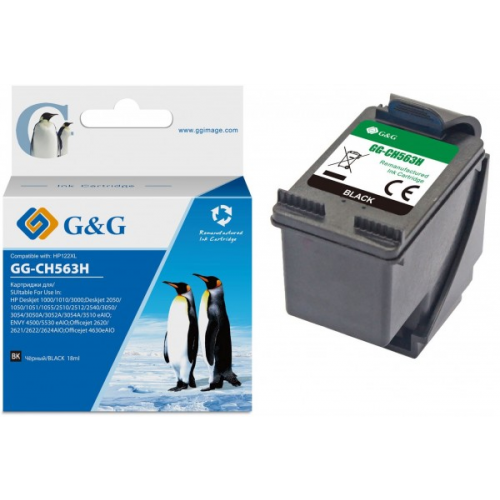 Картридж G&G GG-CH563H черный совместимый HP Deskjet 1050, 2050, 2050s