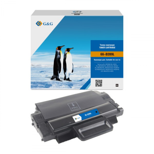 Картридж G&G GG-D209L черный (5000стр.) для Samsung SCX-4824FN 4828FN ML-2855