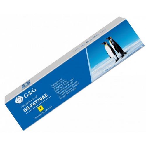 Картридж G&G GG-F6T79AE 913A желтый (55мл) для HP PW 352dw 377dw Pro 477dw 452dw