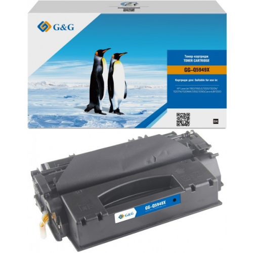 Картридж G&G GG-Q5949X совместимый HP Laser Jet 1160, 1320, 3390, 3392