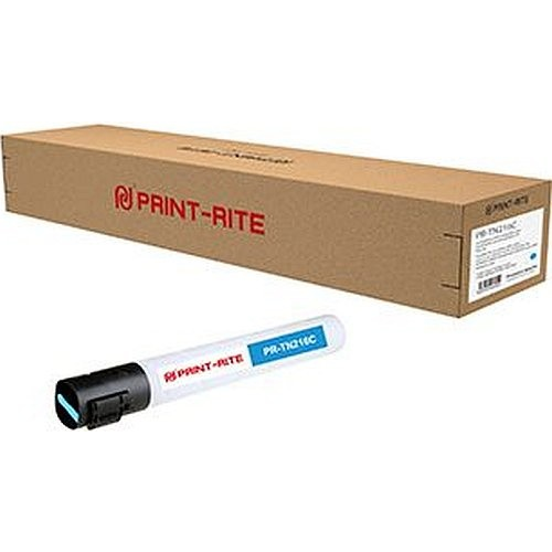 Картридж Print-Rite PR-TN216C TN-216C голубой 26000стр для Konica Minolta Bizhub C220 C280 C360