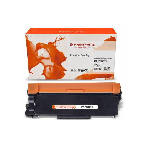 Картридж Print-Rite PR-TN2375 TN-2375 черный 2600стр для Brother HL-L2300DR, L2340DWR, DCP-L2500