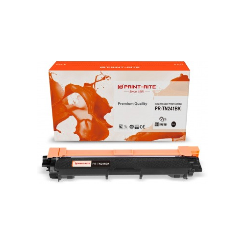 Картридж Print-Rite PR-TN241BK черный TN-241Bk 2500стр для Brother HL-3140, 3150, 3170CDW