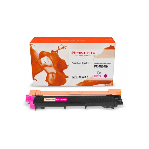 Картридж Print-Rite PR-TN241M пурпурный TN-241M 1400стр для Brother HL-3140, 3150, 3170CDW