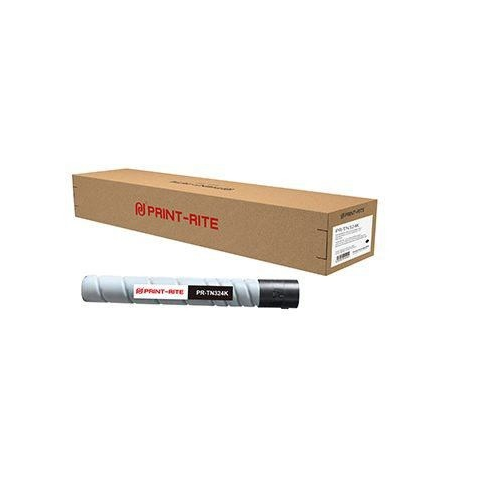 Картридж Print-Rite PR-TN324K черный 28000стр для Konica Minolta Bizhub C258 C308 C368