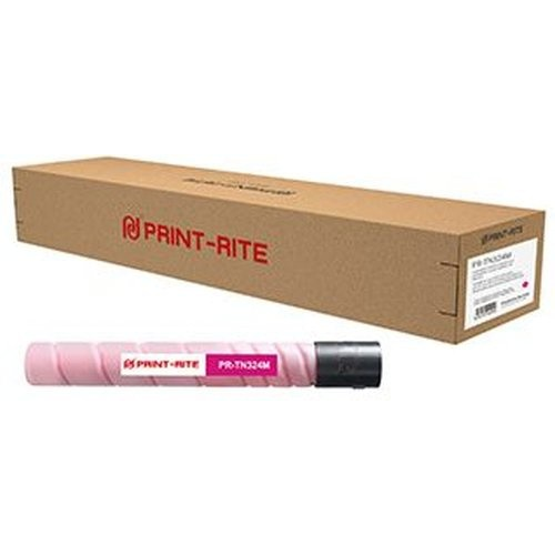 Картридж Print-Rite PR-TN324M пурпурный 26000стр для Konica Minolta Bizhub C258 C308 C368