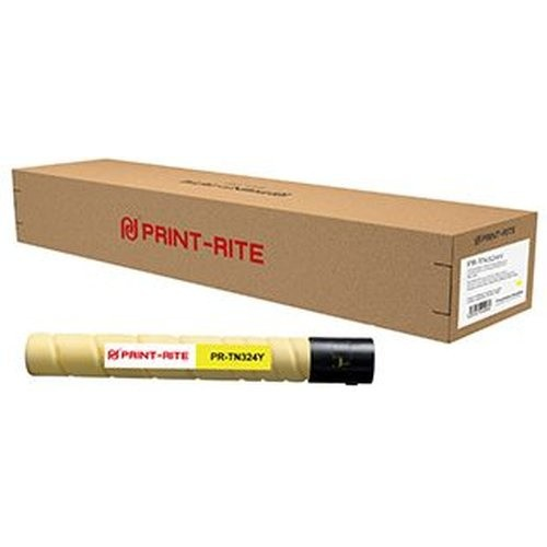 Картридж Print-Rite PR-TN324Y желтый 26000стр для Konica Minolta Bizhub C258 C308 C368