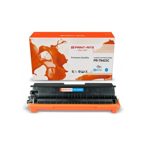 Картридж Print-Rite PR-TN423C голубой TN-423C 4000стр для Brother DCP L8410CDW HL L8260CDW MFC L8690CDW